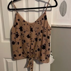 Sienna sky spaghetti strap shirt